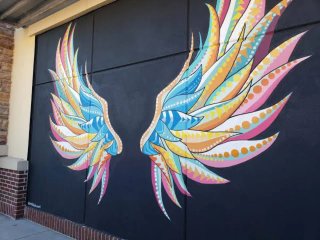 Murales y trabajos con aerógrafo
