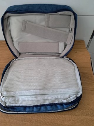 Funda organizadora para cables y accesorios