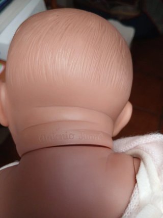 Muñeca Antonio Juan + Cuna + Trona