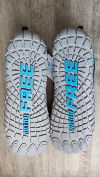 Zapatillas Mustang Barefoot Azul