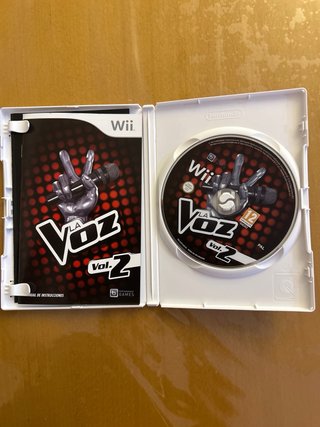 Juego Wii La Voz Vol. 2 + 2 Micrófonos