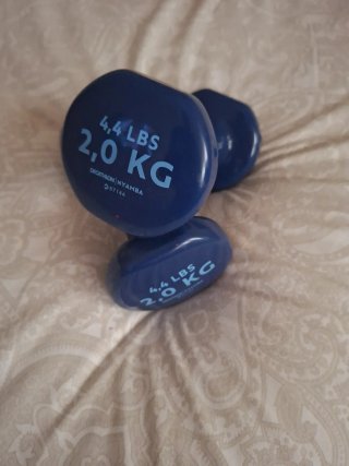 Mancuernas 2kg (4.4 LBS) Decathlon