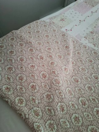 Colcha bouti reversible 90