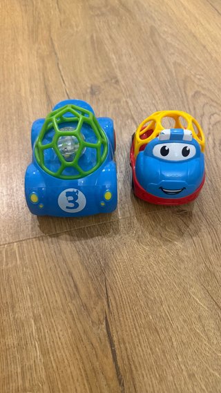 2 Juguetes Coche Bebé Sonajero