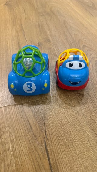 2 Juguetes Coche Bebé Sonajero