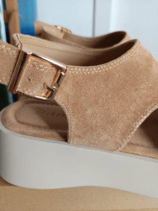 Sandalias Beig Talla 40