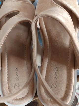 Sandalias Beig Talla 40