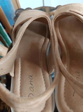 Sandalias Beig Talla 40