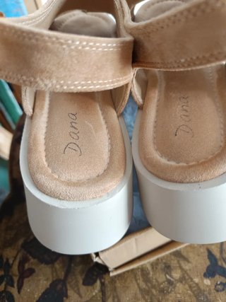 Sandalias Beig Talla 40