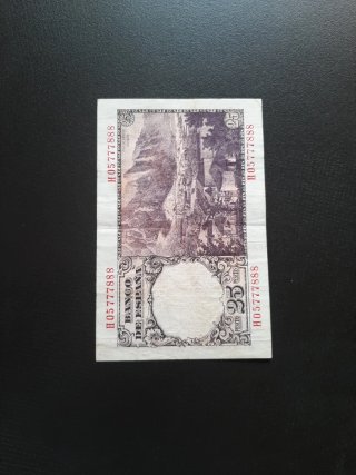 BILLETE DE 25 PESETAS DE 1946