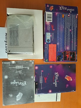 The Lost Vikings II SNES PAL ESP