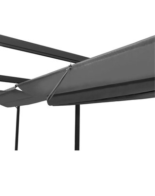 Pérgola de jardín 590x290x220 cm