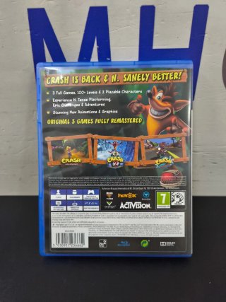 PS4 Crash Bandicoot N.Sane Teilogy