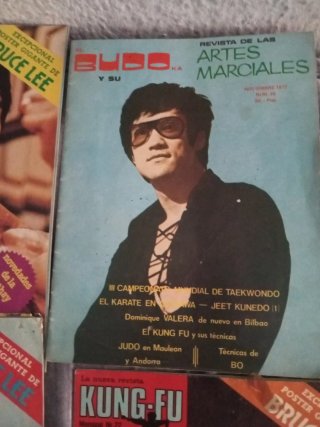 Revistas de Bruce lee
