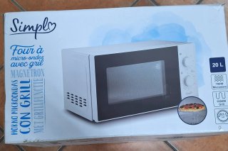 Microondas Blanco Simply