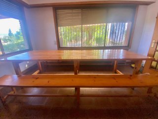 Mesa merendero txoko
