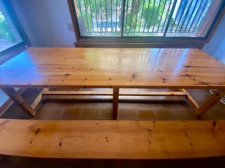Mesa merendero txoko