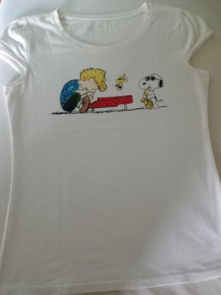 Camiseta Snoopy y amigos