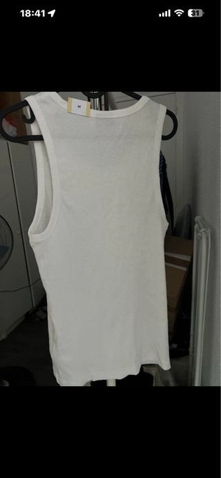 Camiseta tirantes Lefties M blanca
