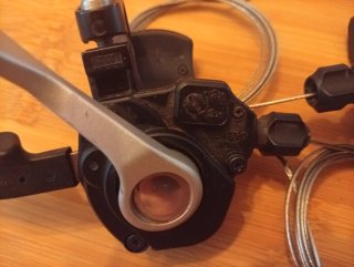 Pulsador Shimano XT 2/3x10