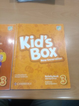 Kid's Box New Generation 3 - Pack 3 Libros