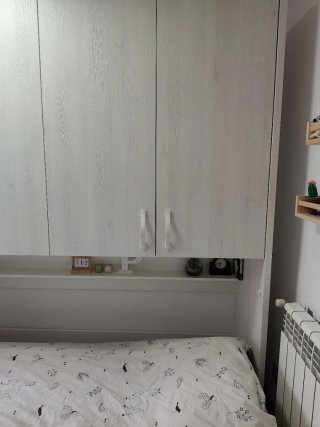 Mueble Cama abatible blanco noruega