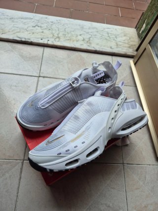 Scarpe Nike Air Max Uomo Donna Oro Bianco