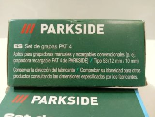 Grapas PARKSIDE Tipo 53 (7200 uds)