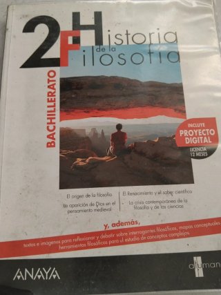 Historia de la Filosofía, 2 Bachillerato, A tu ...