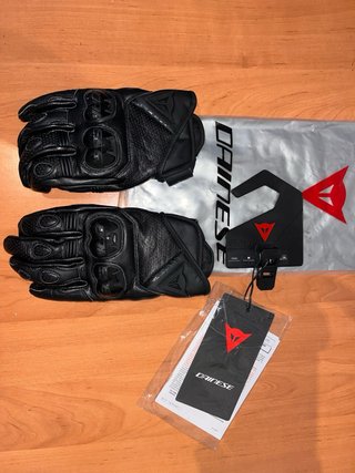 Guantes Dainese Piel M (Nuevos con etiqueta)
