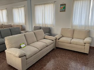 OFERTON!! Nuevo sofa 3 + 2 beige !!!