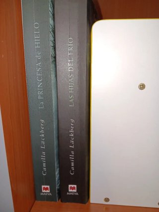 Lote 2 libros "Camila Läckberg"
