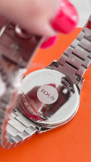 Reloj Tous Sweet Power bicolor plata/oro rosé nuev