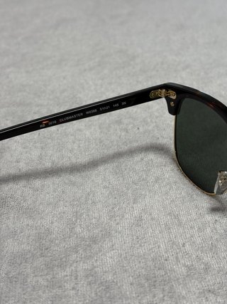 Gafas de sol Ray-Ban Clubmaster Tortoise/G15 Green