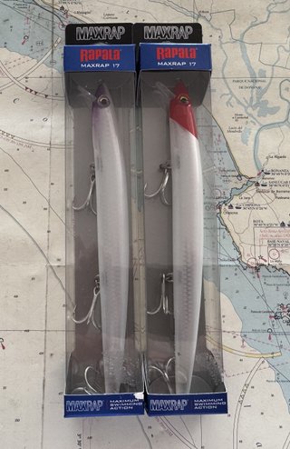 Lote 2 señuelos Rapala Maxrap 17 - 259