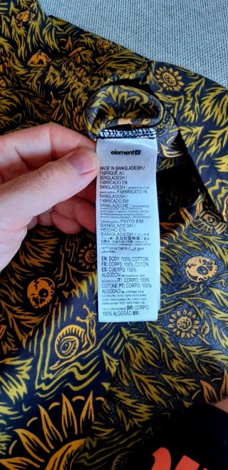 Camisa Verano Element Estampada Soles