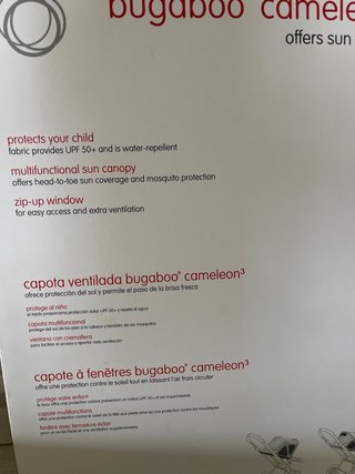 Bugaboo Cameleon 3 Capota Ventilada