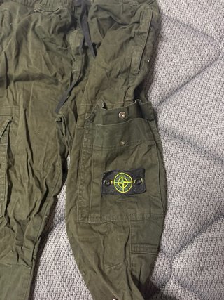 Pantalones Cargo Stone Island Caqui