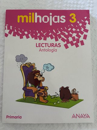 Milhojas, 3 Primaria lecturas antología