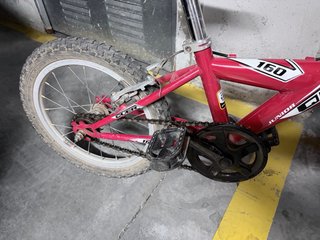 Bicicleta infantil Quer roja