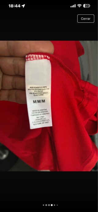 Camiseta tirantes Reebok Talla M