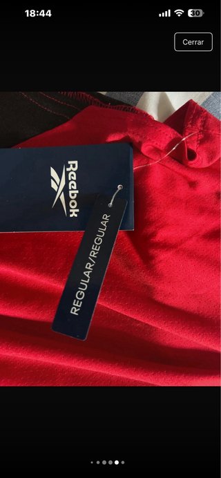 Camiseta tirantes Reebok Talla M