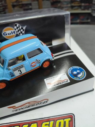 Scalextric Mini Cooper Gulf Edición Limitada 18/50