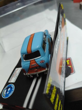 Scalextric Mini Cooper Gulf Edición Limitada 18/50