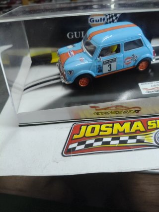 Scalextric Mini Cooper Gulf Edición Limitada 18/50
