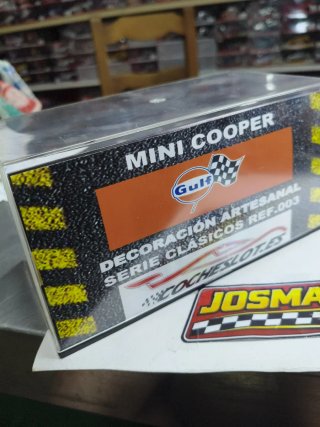 Scalextric Mini Cooper Gulf Edición Limitada 18/50