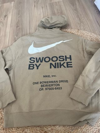 Sudadera Nike Beige Hombre