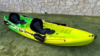 Kayak autovaciable rígido 2+1 plazas