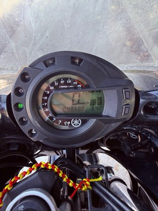 Yamaha Fazer FZ6 Naked Negra