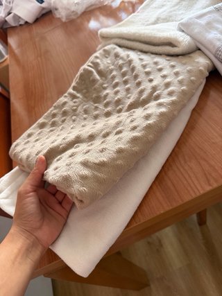 Cuna de colecho blanca con ruedas